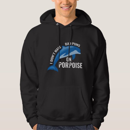 Slechte straffen op bruinvissen hoodie (Voorkant)