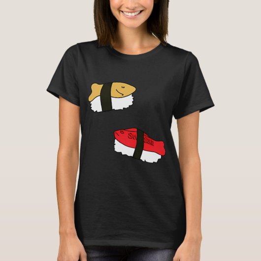 Slechte Sushi T-shirt (Voorkant)