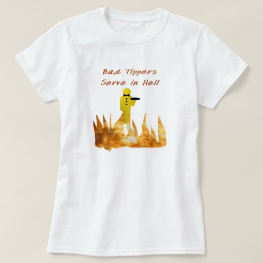 Slechte tappers t-shirt (Design voorkant)