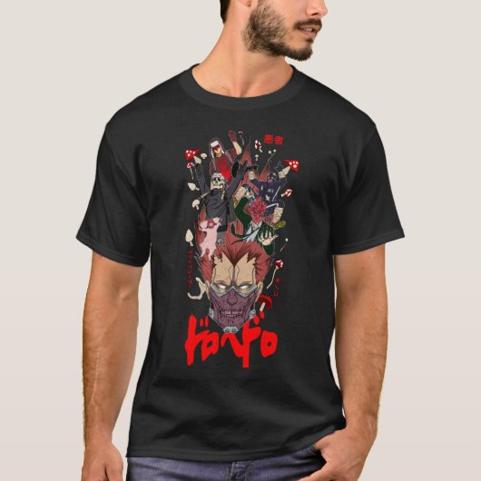 Slechte tovenaar - Dorohedoro anime cartoon cadeau T-shirt (Voorkant)