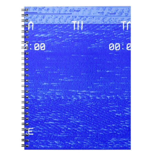 Slechte tracking van VHS dubbele tapedeck Notitieboek (Voorkant)