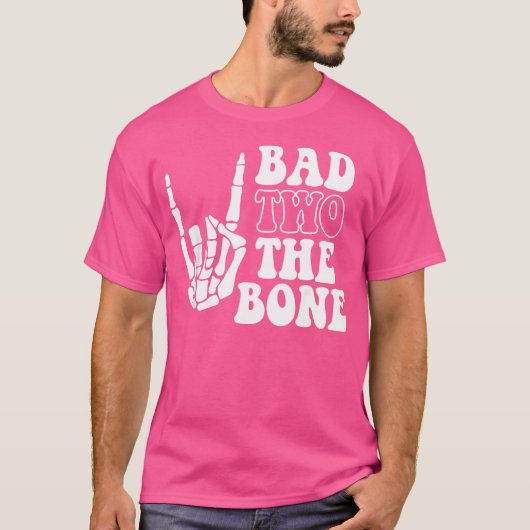 Slechte Twee De Bone Verjaardag 2e 2 Jaar Oud Verj T-shirt (Voorkant)
