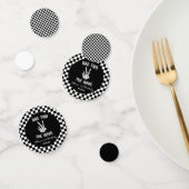 Slechte twee het botskelet 2e verjaardagsfeestje confetti (Groep)