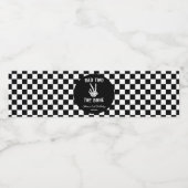 Slechte twee het botskelet 2e verjaardagsfeestje waterfles etiket (Enkel label)