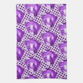 slechte vent lelijke vis grappige cartoon theedoek (Verticaal)