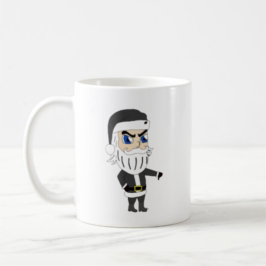 slechte vent santa claus koffiemok (Links)
