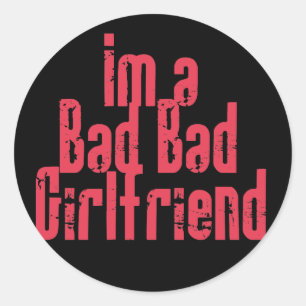 Slechte Vriendinnen Ronde Sticker