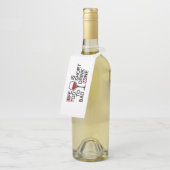 Slechte wijn flessenhanger (Schuin)