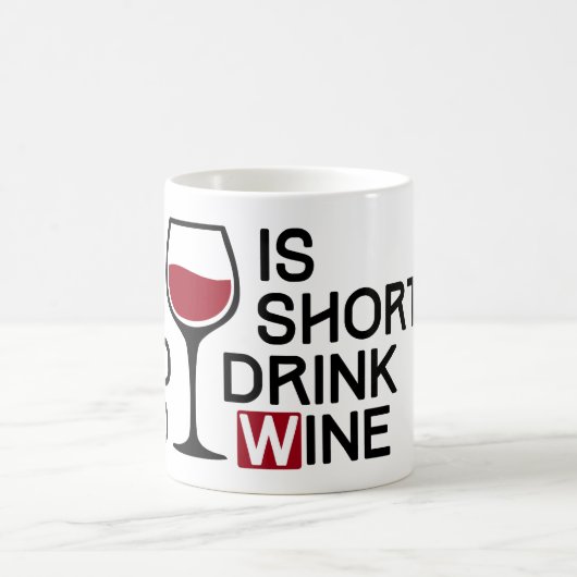 Slechte wijn koffiemok (Center)