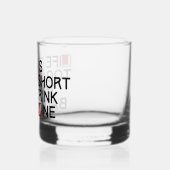 Slechte wijn whisky glas (Links)