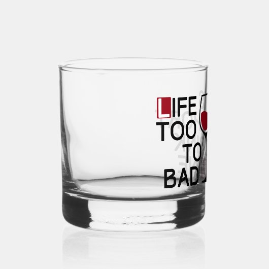 Slechte wijn whisky glas (Rechts)