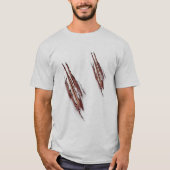 Slechte wolvenaanval verwoeste T - shirts (Voorkant)