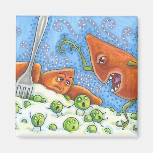 SLECHTE YAM DIE OP ERWTEN SCHREEUWT, GRAPPIGE THAN MAGNEET (Voorkant)