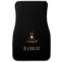 Slechte zwarte kattenset van Automatten