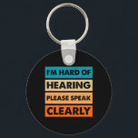 Slechthorend ASL  Gehoorverlies Doven Sleutelhanger<br><div class="desc">Slechthorend ASL  gehoor Verminderd doofbewustzijn</div>