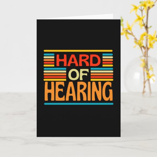 Slechthorend Kaart (Gele Bloem)