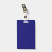 Slechthorend Wees Geduldig Badge (Achterkant met clip)