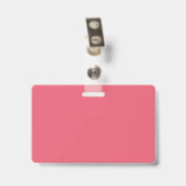 Slechthorend Wees Geduldig Badge (Achterkant met clip)