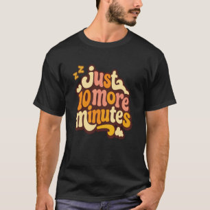 Slechts 10 Minuten Meer Nachtuil T-shirt Nachtpon