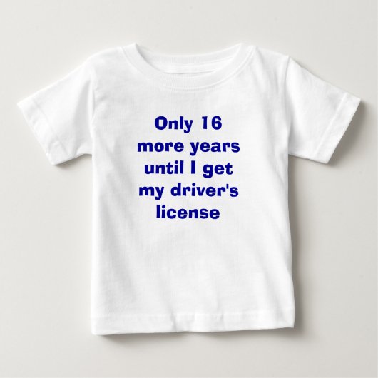 Slechts 16 jaar tot rijbewijs (Voorkant)