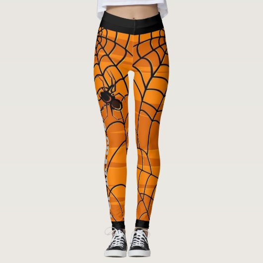 Slechts 1/2 Crazy Spider Leggings (Voorkant)