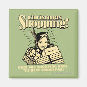 Slechts 365 winkeldagen tot volgende kerst magneet (Voorkant)