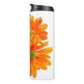Slechts 3 Gerbera Bloesem + uw achtergrond & ideeë Thermosbeker (Geroteerd rechts)