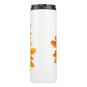 Slechts 3 Gerbera Blossom + je rug. en ideeën Thermosbeker (Achterkant)