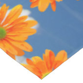 Slechts 3 Gerbera Daisy Blossom + jouw tekst & ide Tafelkleed (Gekanteld)