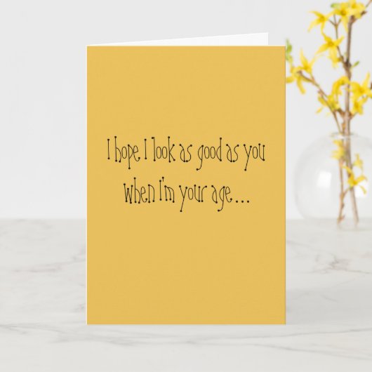 Slechts 50 Humoristisch over de Kaart van de (Gele Bloem)