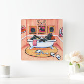 Slechts 5 minuten vierkante klok (Huis)