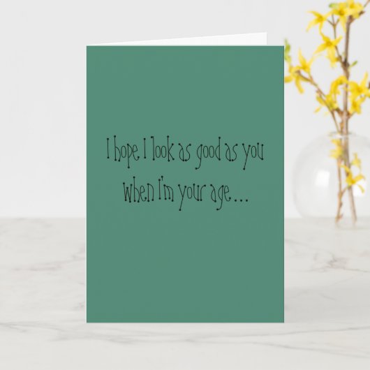 Slechts 60 Humoristisch over de Kaart van de (Gele Bloem)