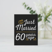 Slechts 60 Jaar Getrouwd II Briefkaart (Staand voorkant)