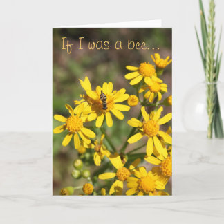 Slechts de Bloem van de verjaardag Kaart