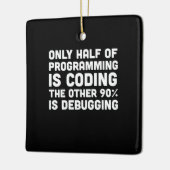 Slechts de helft van de programmering codeert keramisch ornament (Links)