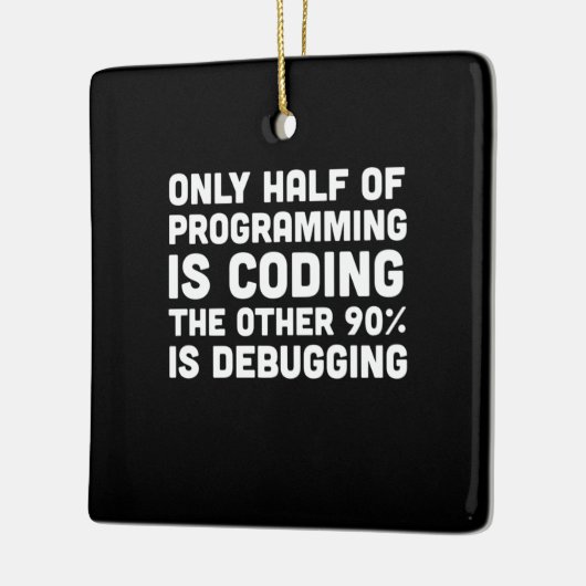 Slechts de helft van de programmering codeert keramisch ornament (Links)