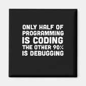 Slechts de helft van de programmering codeert magneet (Voorkant)