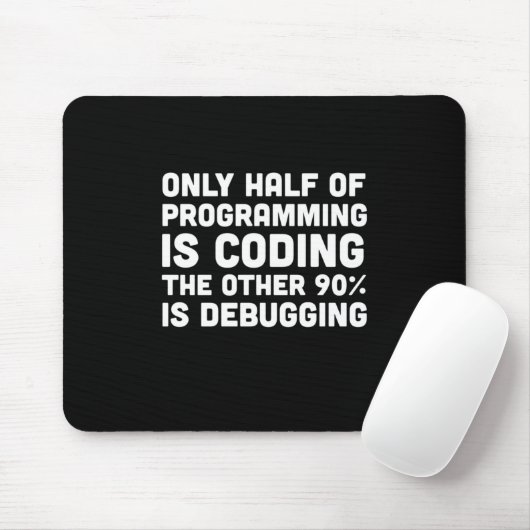 Slechts de helft van de programmering codeert muismat (Met muis)