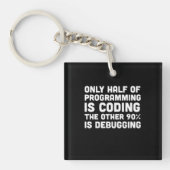 Slechts de helft van de programmering codeert sleutelhanger (Voorkant)