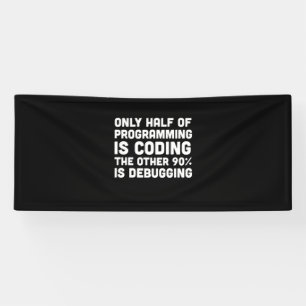 Slechts de helft van de programmering codeert spandoek