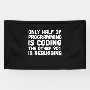 Slechts de helft van de programmering codeert spandoek