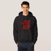 slechts één auto meer dat beloof ik hoodie (Voorkant volledig)