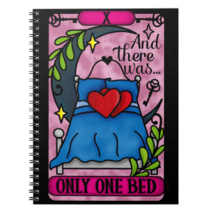 Slechts één bed Romance Tarot Notitieboek