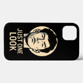 Slechts één blik - Art Hoesje (Achterkant (horizontaal))