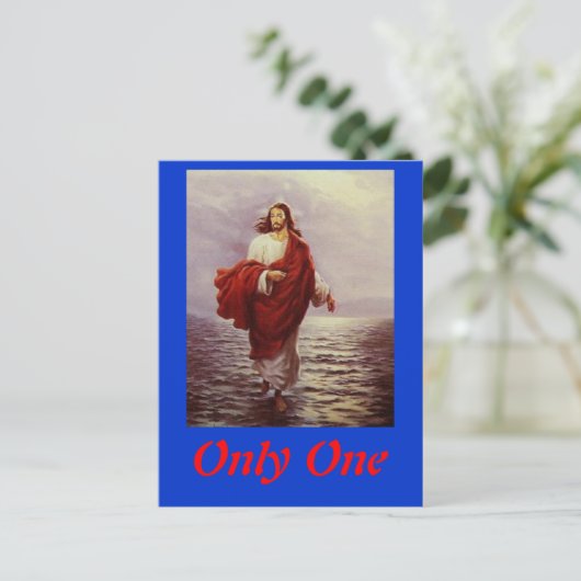 Slechts Één Briefkaart (Staand voorkant)