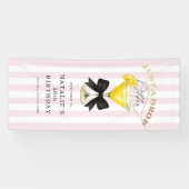 Slechts een druppel ouder Lemon Drop Verjaardags W Spandoek (Horizontaal)