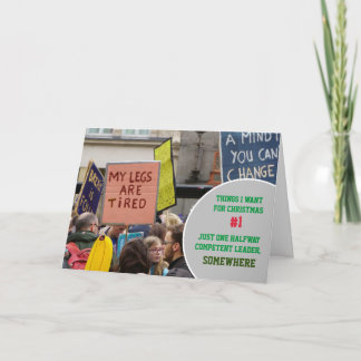 Slechts één half competente leider kaart