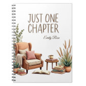 Slechts één hoofdstuk gepersonaliseerd notitieboek (Voorkant)