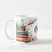 Slechts één hoofdstuk - Gezellige Boho Bloemenboek Koffiemok (Links)