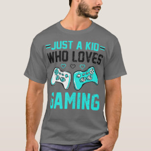 SLECHTS EEN KIND DIE VAN GAMING GAME Funny Video G T-shirt